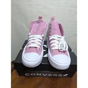 Converse CTAS Move Hi Kids 3.5 Cliffside Rose Platform High Top Sneakers A13128C